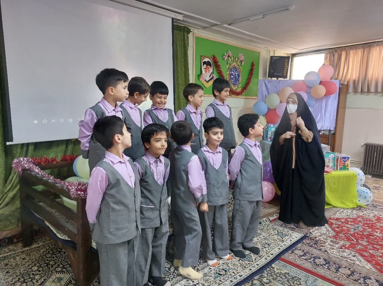 جشن پایان دوره پیش دبستانی